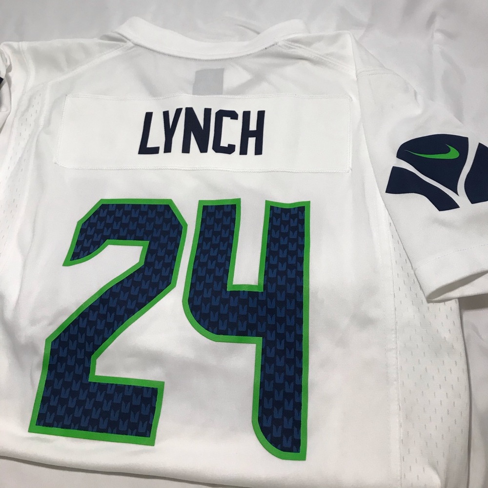#24 Lynch Seahawks Jersey